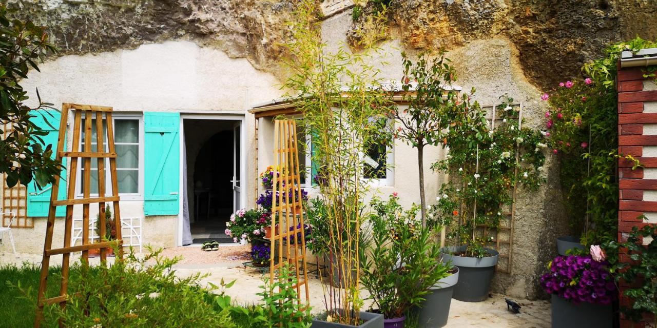 Caves Du Coteau 3 Bed & Breakfast Lunay Luaran gambar
